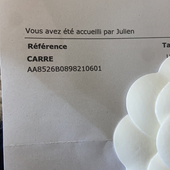 Chanel 100% Silk square scarf. - Picture 9 of 14